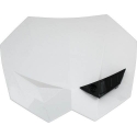 Plaque de cross look Ktm blanche | Motorkit