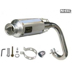 Pot d'échappement NHRC court - haut pour Honda Monkey - Gorilla et Singa Chimp  • Motorkit