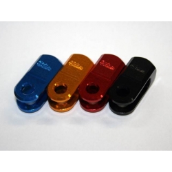 Biellette de pompe de frein arrière G-Craft couleur rouge bleu or noir • Motorkit