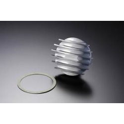 Cache culasse CNC gauche alu • Motorkit