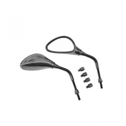 Paire de rétroviseurs carbone TNT Mac 3 • Motorkit