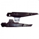 Pair of lateral cover black for Puch Maxi | Motorkit