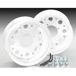 Jantes Kitaco blanche 3.50 x 8 pouces • Motorkit