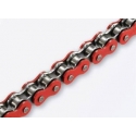 Chain red / chrome 420 - 140L    | Motorkit