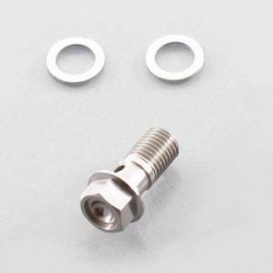 Vis de banjo Kitaco M10 x 1.25 Inox • Motorkit