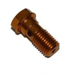 Banjo Bolt M10 x 1.25 Gold Takegawa • Motorkit