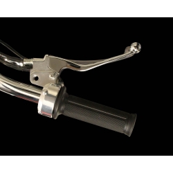 Leviers Kitaco chromé powerlever pour Monkey • Motorkit