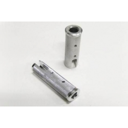 Repose pied aluminium fixe pour Dax / Monkey • Motorkit