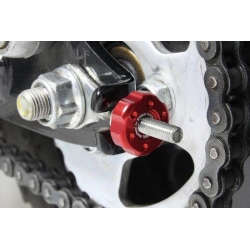 Chain adjuster nut aluminium Takegawa different colors 06-03-0011 • Motorkit