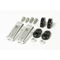 Takegawa footrest adjustable billet silver 06-13-0036 | Motorkit