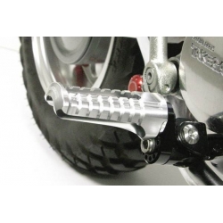 Takegawa footrest adjustable billet silver • Motorkit