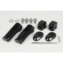 Takegawa footrest adjustable billet black 06-13-0037 | Motorkit