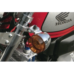 Support de clignotant Takegawa aluminium pour fourche 30mm • Motorkit