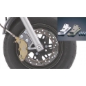 support pince brembo 4p fourche NSR anodisé titanium | Motorkit