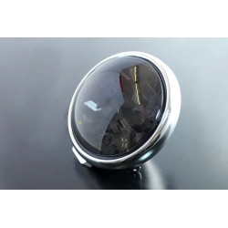 Optique de phare Diamond black / smoke pour Honda Dax ST CT et Skyteam Skymax TNT City • Motorkit