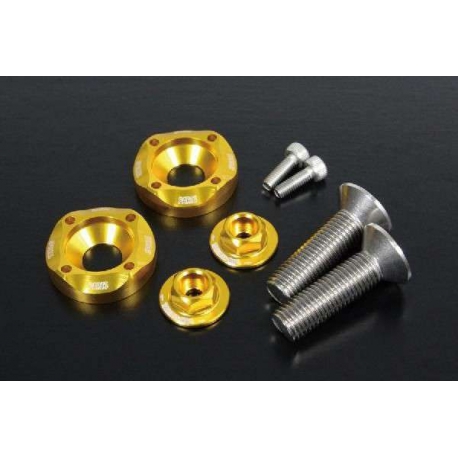 Top Bolt Set gold ( Cap & Retainer / 2pcs ) for Dax / Monkey / Gorilla / Monkey FI