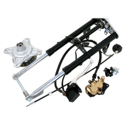 Fourche mécanique complète Dax frein à disque • Motorkit