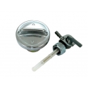Bouchon et robinet pour réservoir d'essence type Honda Monkey 4 litres bs0898 | Motorkit