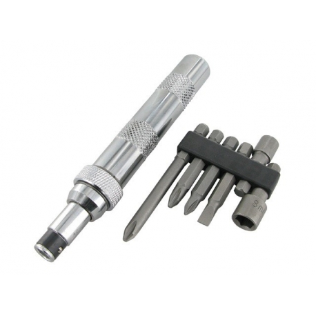 Mini impact driver set Buzzetti 7pcs