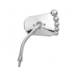 Spiegel links Vicma "Voet" M8, chroom • Motorkit