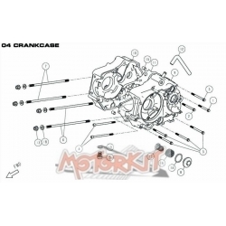 Vis à tête hexagonale M6*70mm • Motorkit