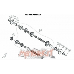 Needle bearing NK152712 • Motorkit