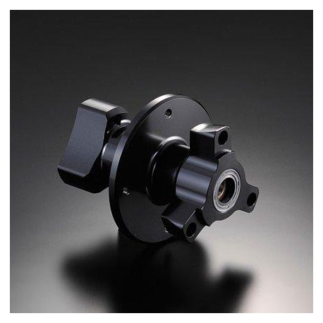 Moyeu arrière G-Craft large CNC NOIR pour Honda Monkey 50 et répliques