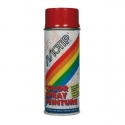 Peinture Motip rouge feu brillant 400ml bombe spray | Motorkit
