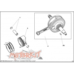 Clavette d'allumage Daytona 150E • Motorkit