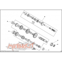 Kick Starting Assembly  Daytona 150E • Motorkit