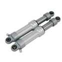 Shockabsorber oleopneumatic Chrome 330mm  | Motorkit