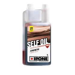 Huile Ipone 2 Temps senteur fraise semi-synthétique self-oil • Motorkit