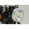 Marchal headlight with chrome ring for Honda Monkey Z50 | Motorkit