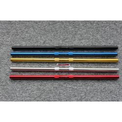 Guidon droit Kepspeed 640mm noir 22mm • Motorkit