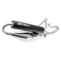 Pot d'échappement TG Q-Tre chromé Peugeot Ludix - Speedfiht 3 4 - Kisbee - Vivacity 2T 50cc  3  | Motorkit