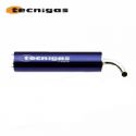 Silencieux tecnigas bleu 3 vis | Motorkit