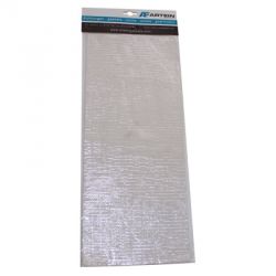 Hitte bescherming / uitlaat  isolator 140 x 195mm, adhesive • Motorkit