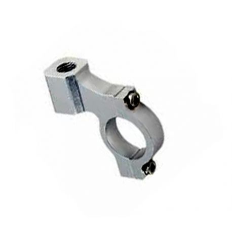 Mirror bracket silver CNC M 8 Right