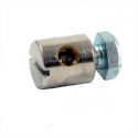 Cable clamp / cylindrical nipple 8 x 9 mm - suitable for brake or clutch levers | Motorkit