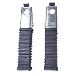 Repose pieds arrière universels carrés - trou fixation 12 mm  Bihr • Motorkit