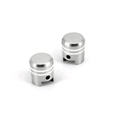 Inner tube caps set "pistons" different colors