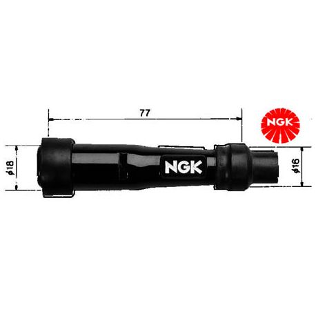 Spark plug cap NGK SD05F