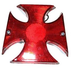 Feu arrière croix de malte Mini • Motorkit