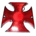 Feu arrière croix de malte Mini | Motorkit