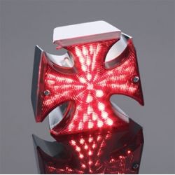 Feu arrière croix de malte Mini • Motorkit