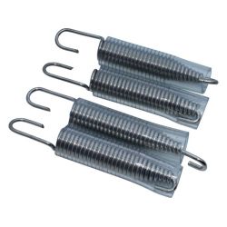 Set van 4 veeren voor de uitlaat 10mm 80mm • Motorkit
