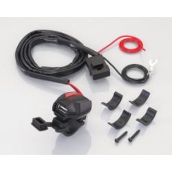 USB power supply op stuur Kitaco • Motorkit