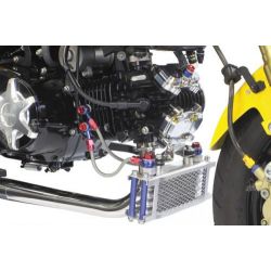 Kit radiateur Takegawa 4-Fin MSX125 pour carter Takegawa • Motorkit