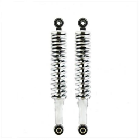 Shock absorber 280mm chromed moped
