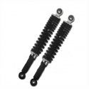 Amortisseurs 280mm noir cyclo la paire | Motorkit